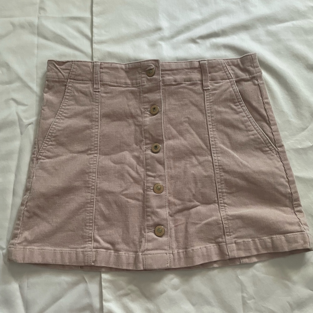 Forever 21 Pink Jean Skirt
